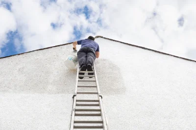 Peinture extérieure à Garos — façades et ravalement